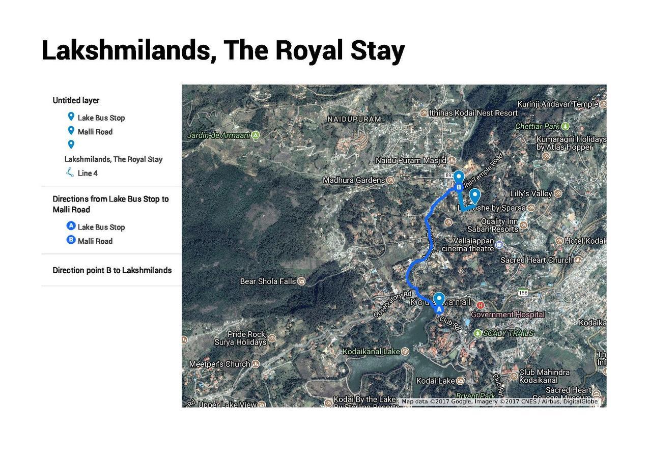Lakshmi Lands - The Royal Stay Кодайканал Екстериор снимка